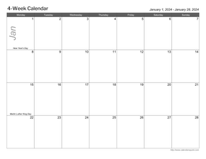 printable weekly calendars calendarsquick