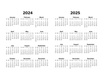 Printable Yearly Calendars - CalendarsQuick