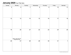 Printable Business Calendars - CalendarsQuick