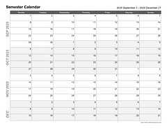 Printable Academic Calendars - CalendarsQuick